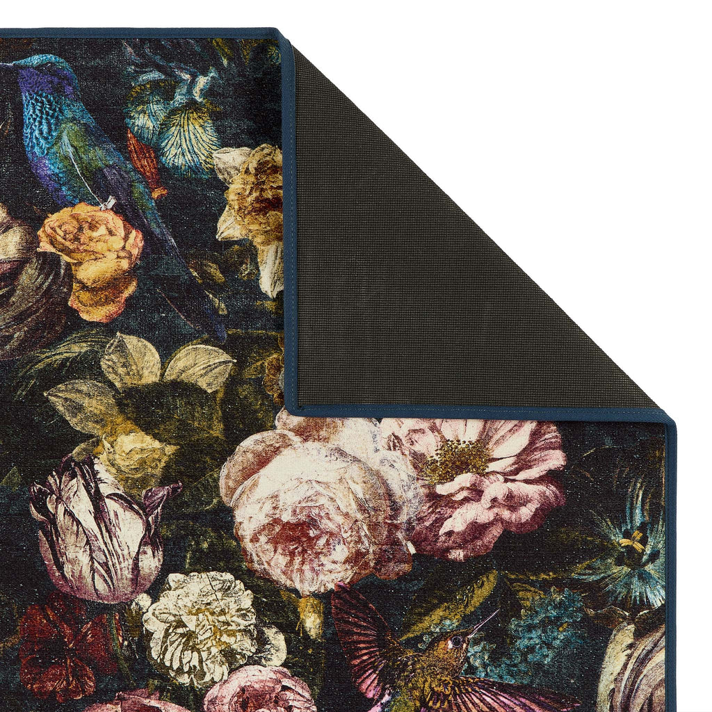 Allure Eco-Washable Runner showing backing. 