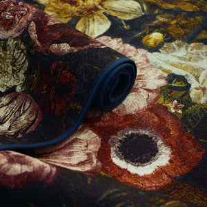 Allure Eco-Washable Runner with a floral pattern.