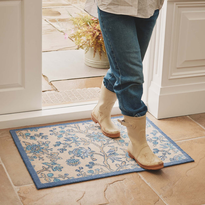 Azalea Walk Wedgwood Washable Doormat