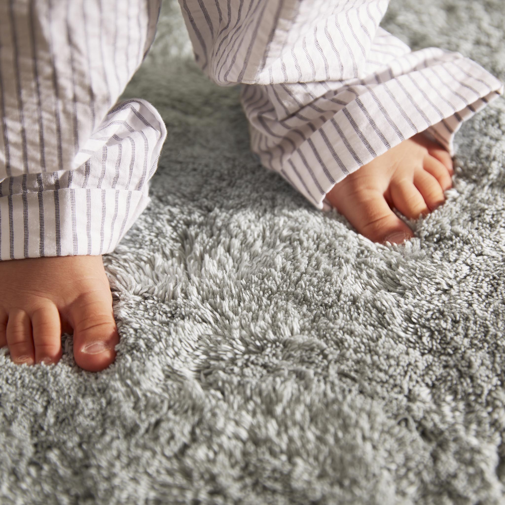 Bamboo Plain Grey Bathmat