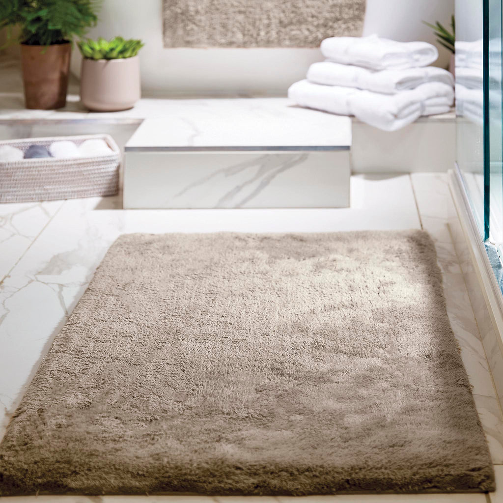 Bamboo Plain Latte Bathmat