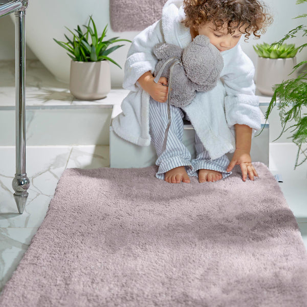 Bamboo Plain Lavender Bathmat