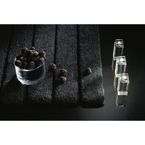 Bamboo Stripe Graphite Bathmat 4