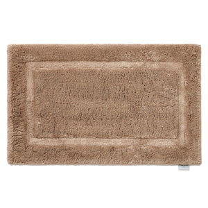 Bamboo Border Cappuccino Bathmat 1