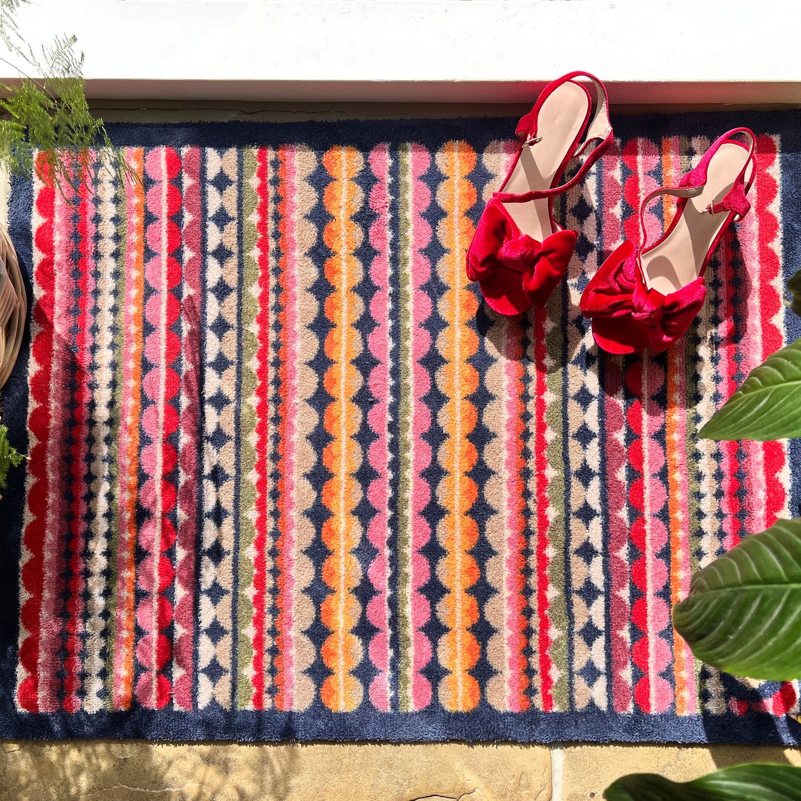 Beady Stripe Charity Doormat 2
