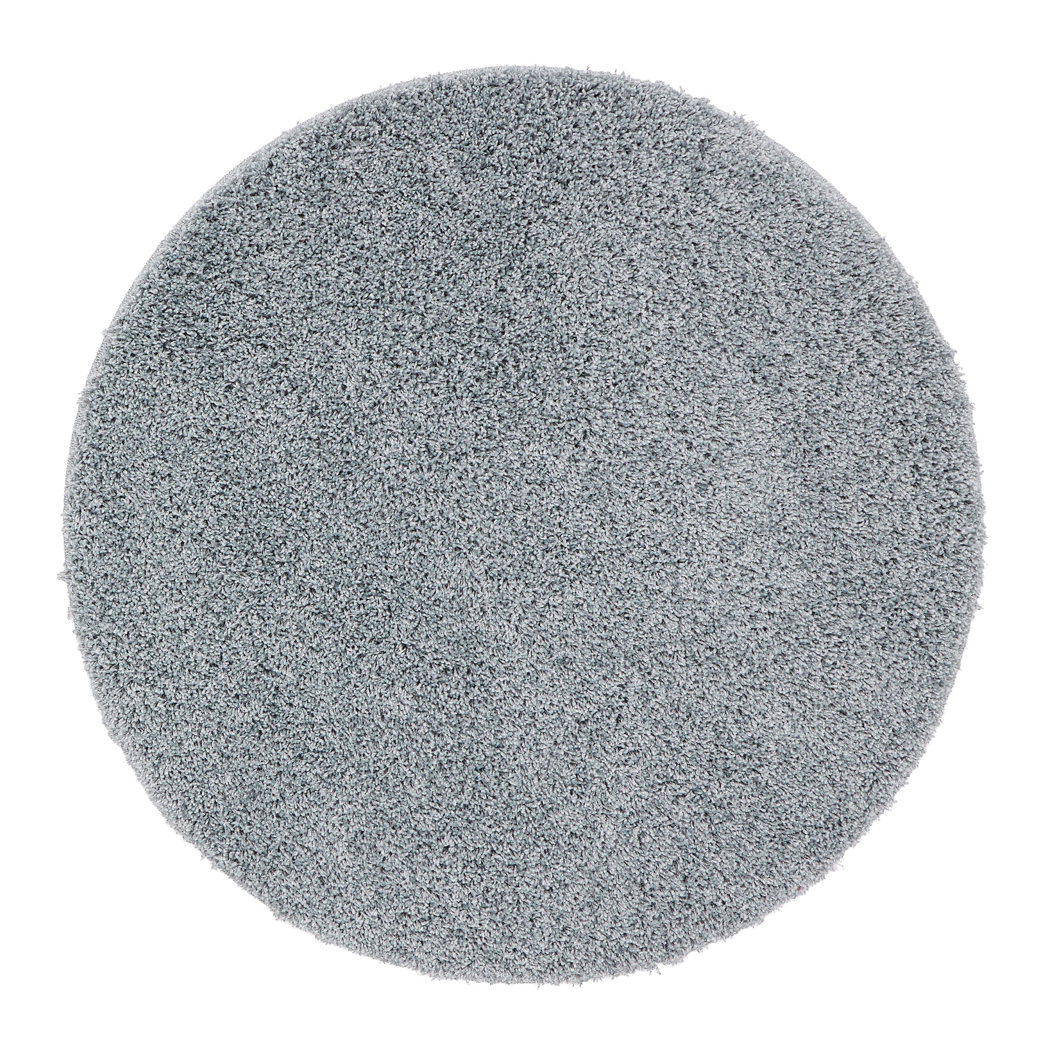 My Blue Fleck Rug – a washable rug in lighter and darker shades of silvery blue.