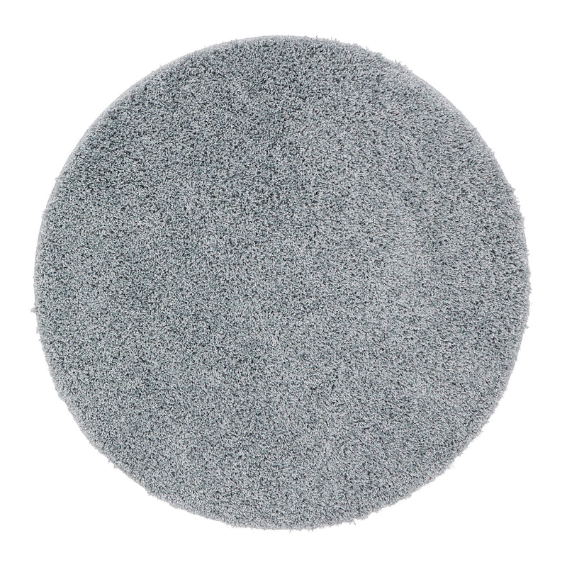 My Rug - Blue Fleck Washable Rug Circle