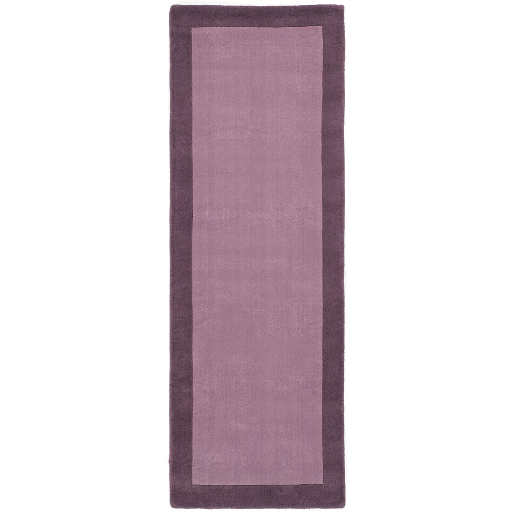 Borders Wool Runner Mauve