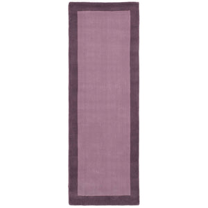 Borders Wool Runner Mauve