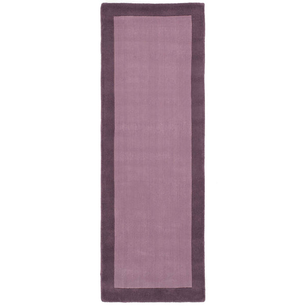 Borders Wool Runner Mauve