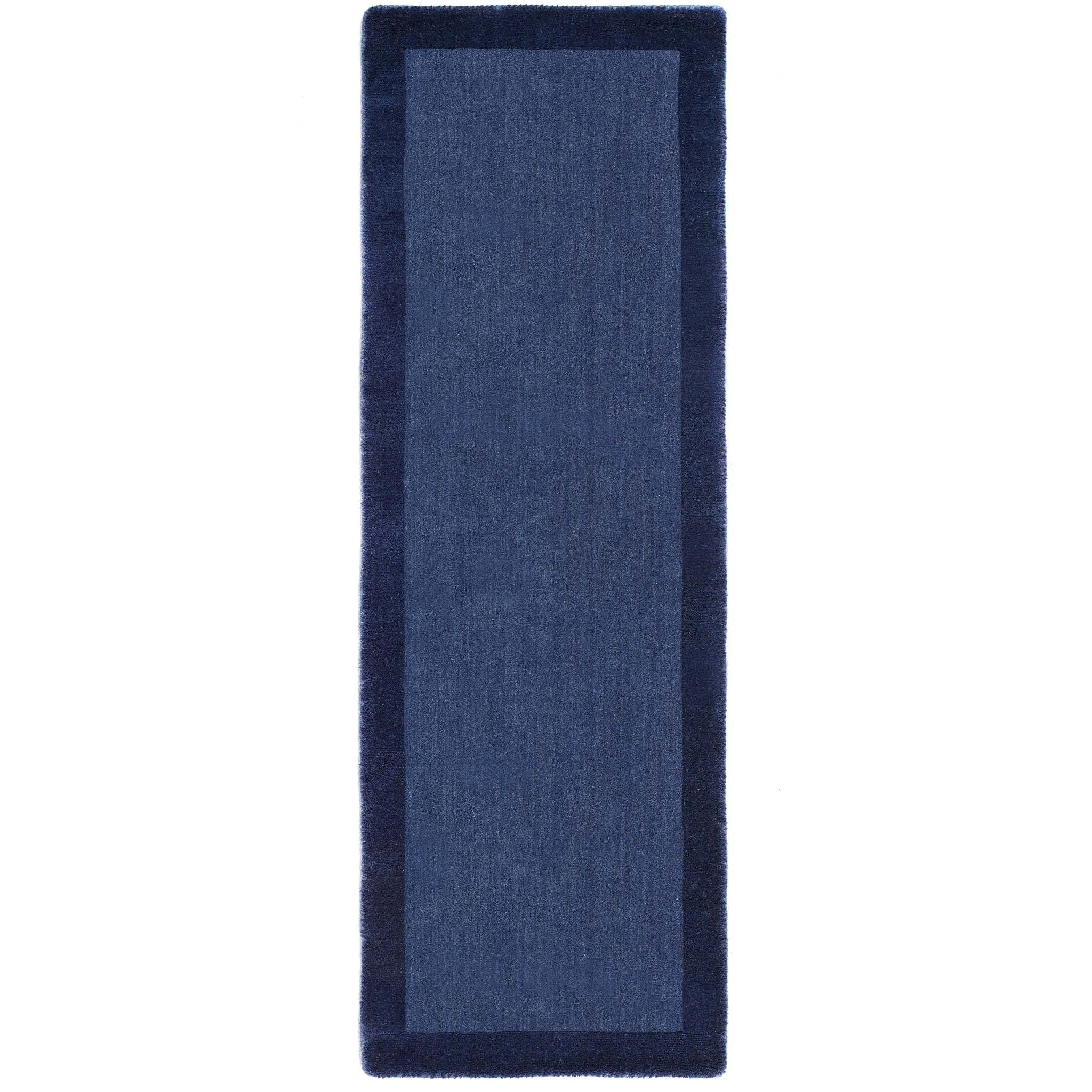 Borders Wool Runner Navy