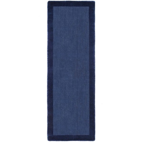 Borders Wool Runner Navy