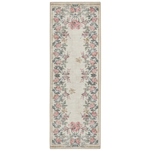 Botanical Border Eco-Washable Runner 5