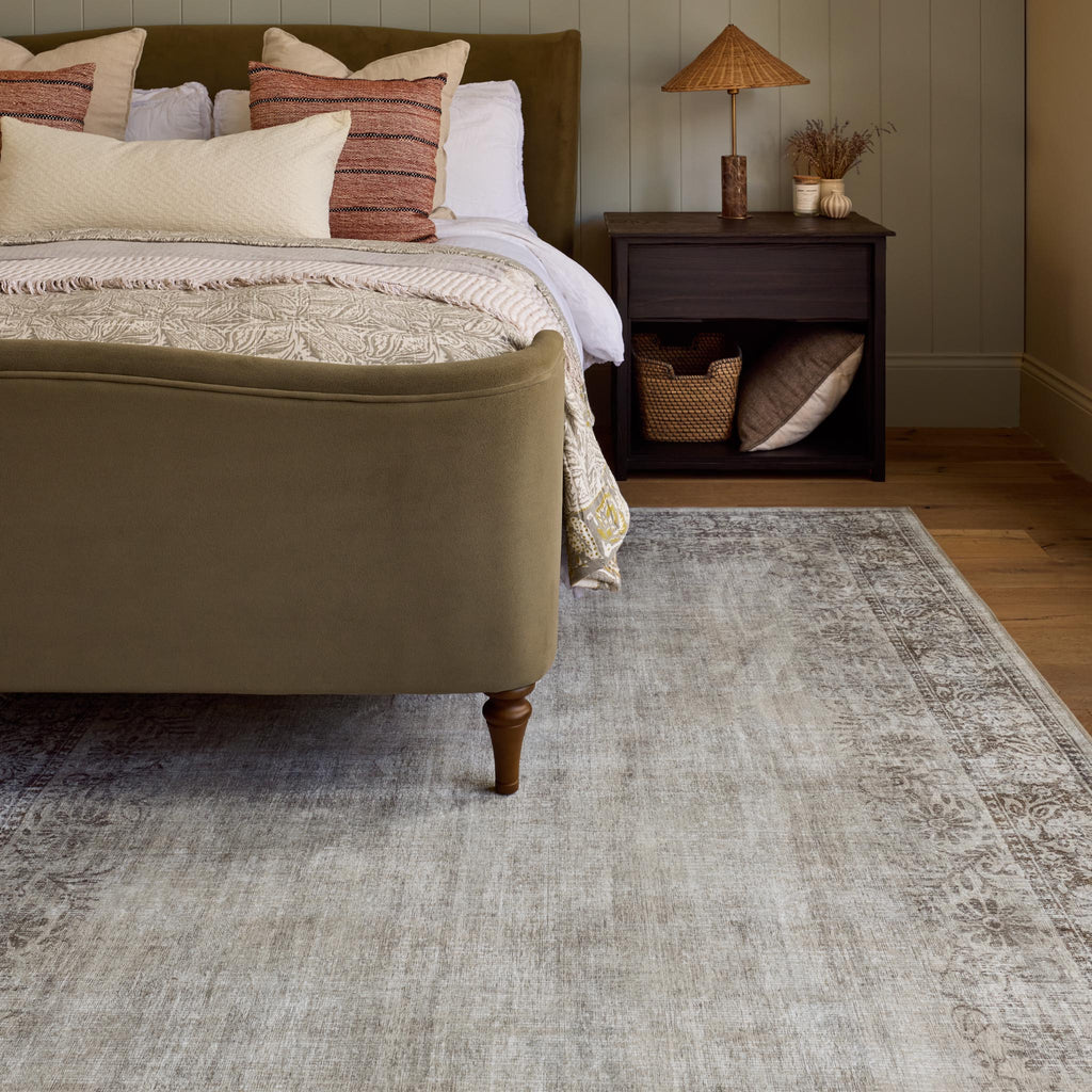 Brocade Border Eco-Washable Rug