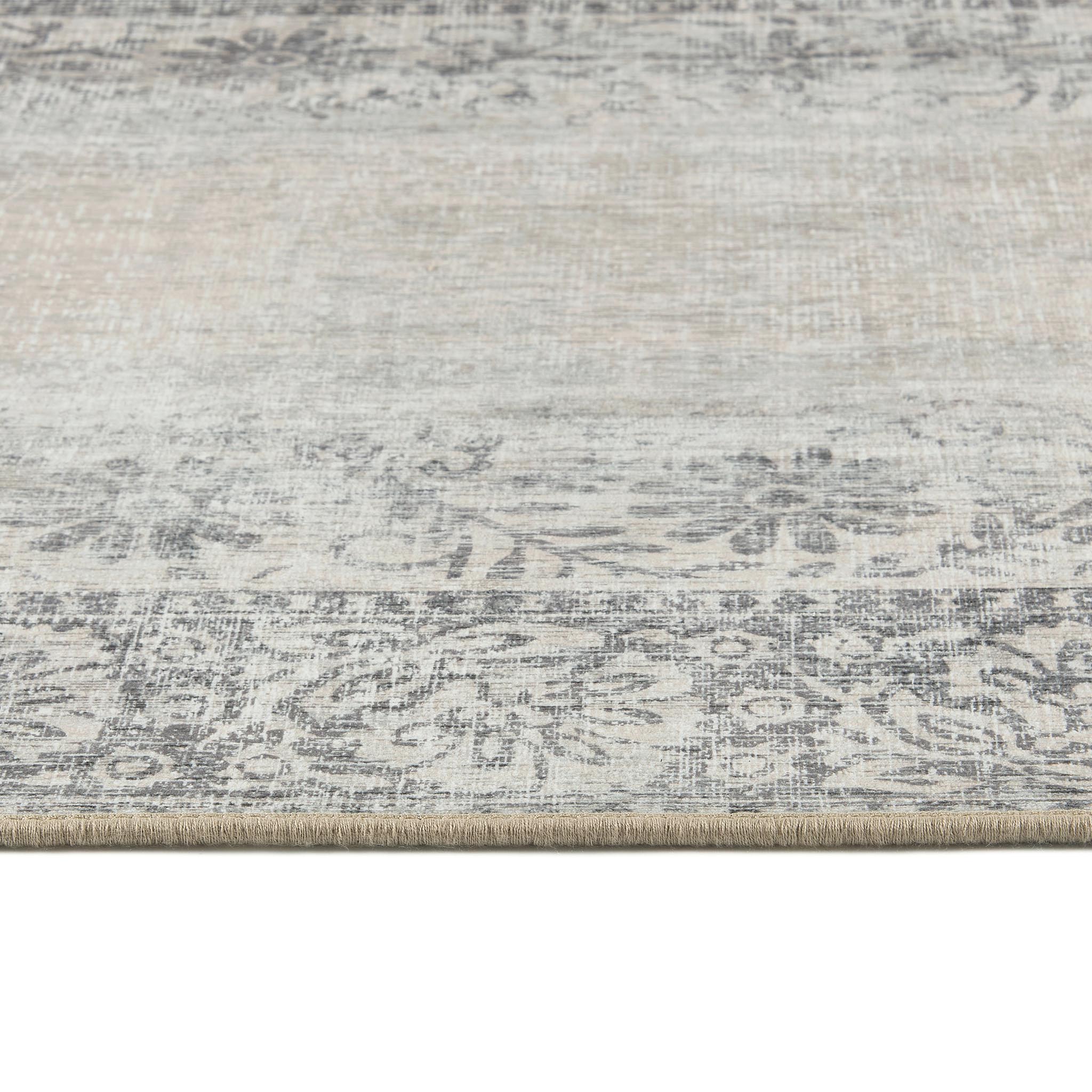 Brocade Border Eco-Washable Rug Runner