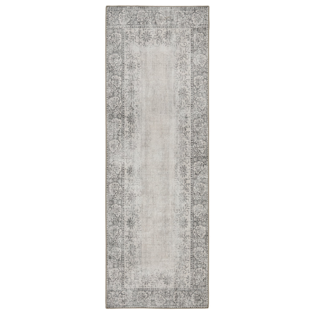 Hug Rug Brocade Border Washable Runner