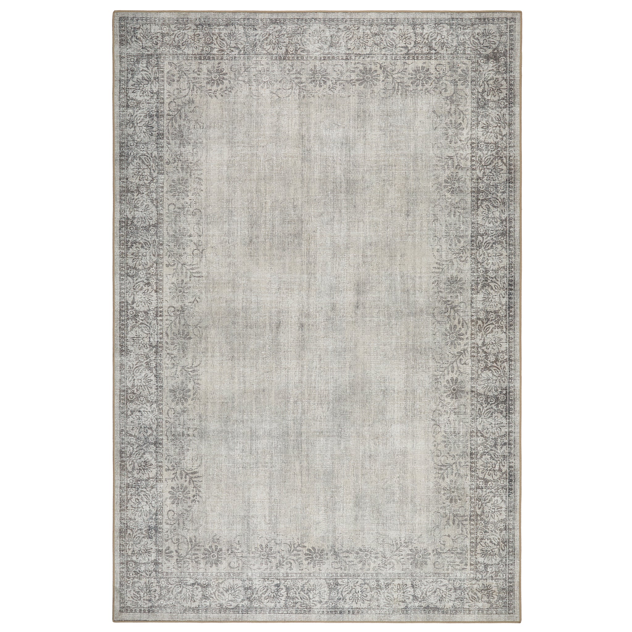 Hug Rug Brocade Border Washable Rug