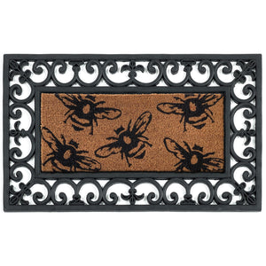 Coir Insert Buzzy Bee Doormat