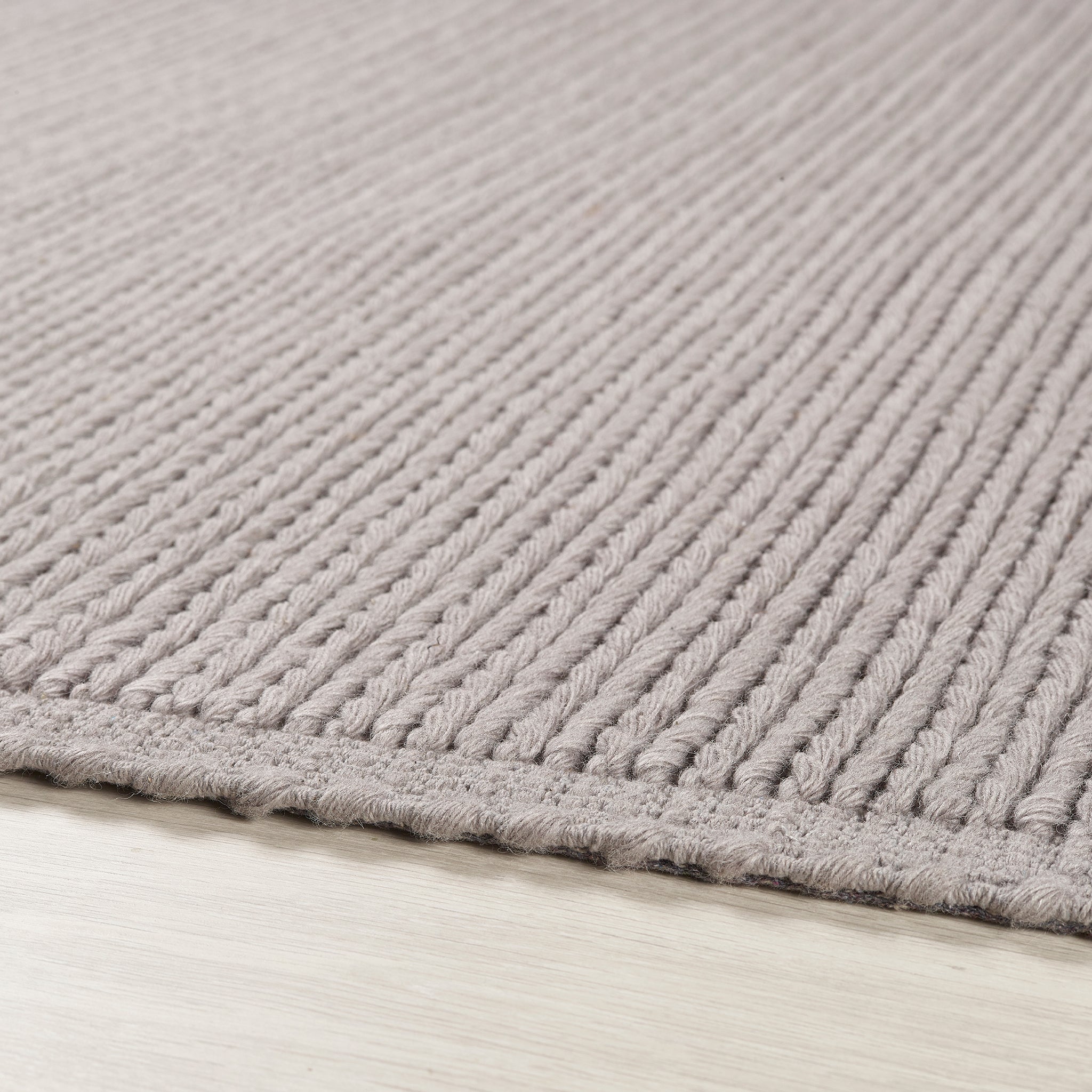 Cable Rug Warm Grey 3