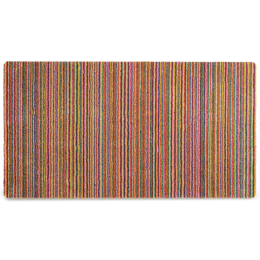 Candy Bright Stripe Washable Runner