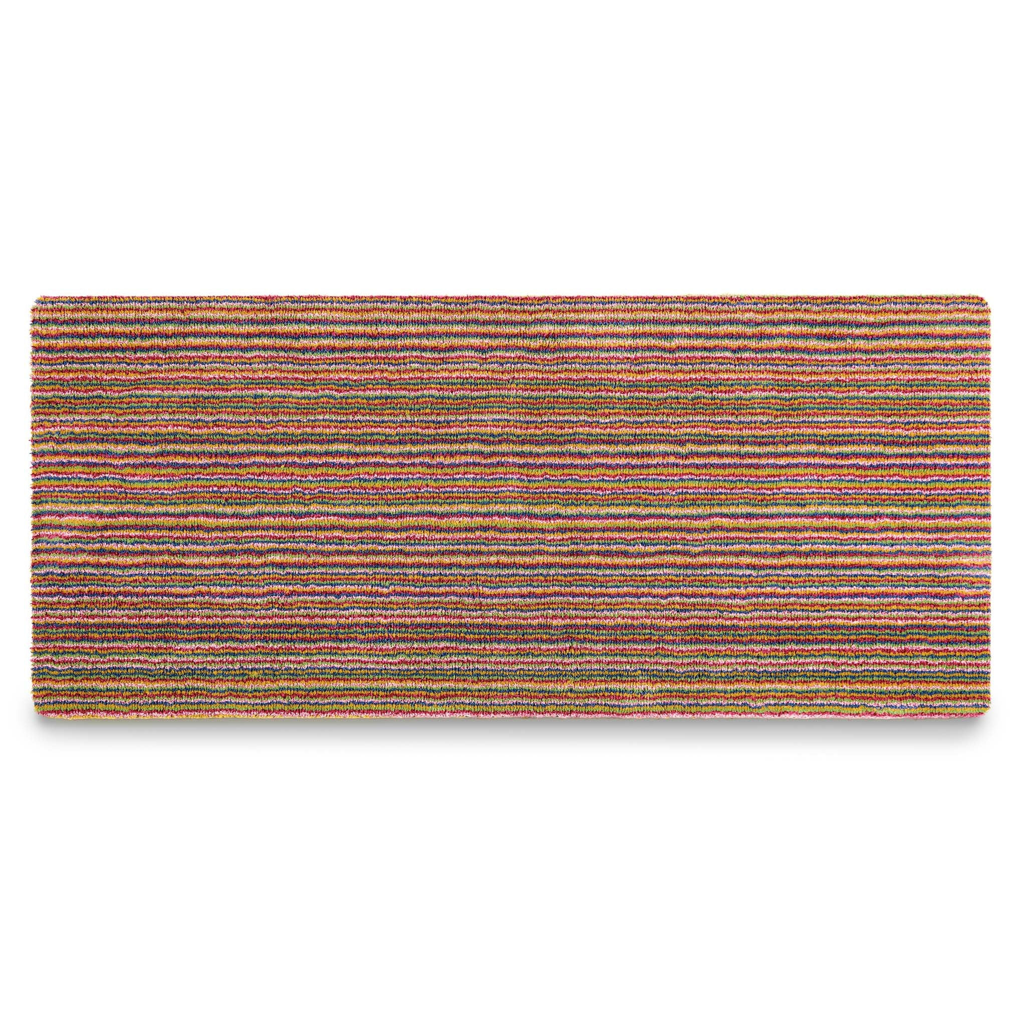Candy Bright Stripe Washable Runner