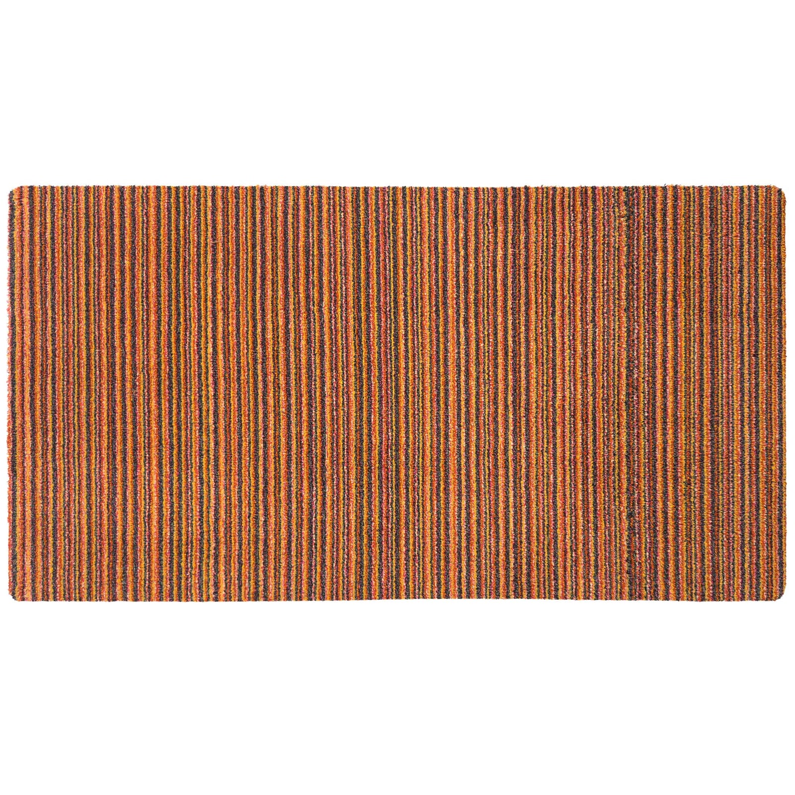 Candy Spring Stripe Multi Cotton Runner with a striped design. 