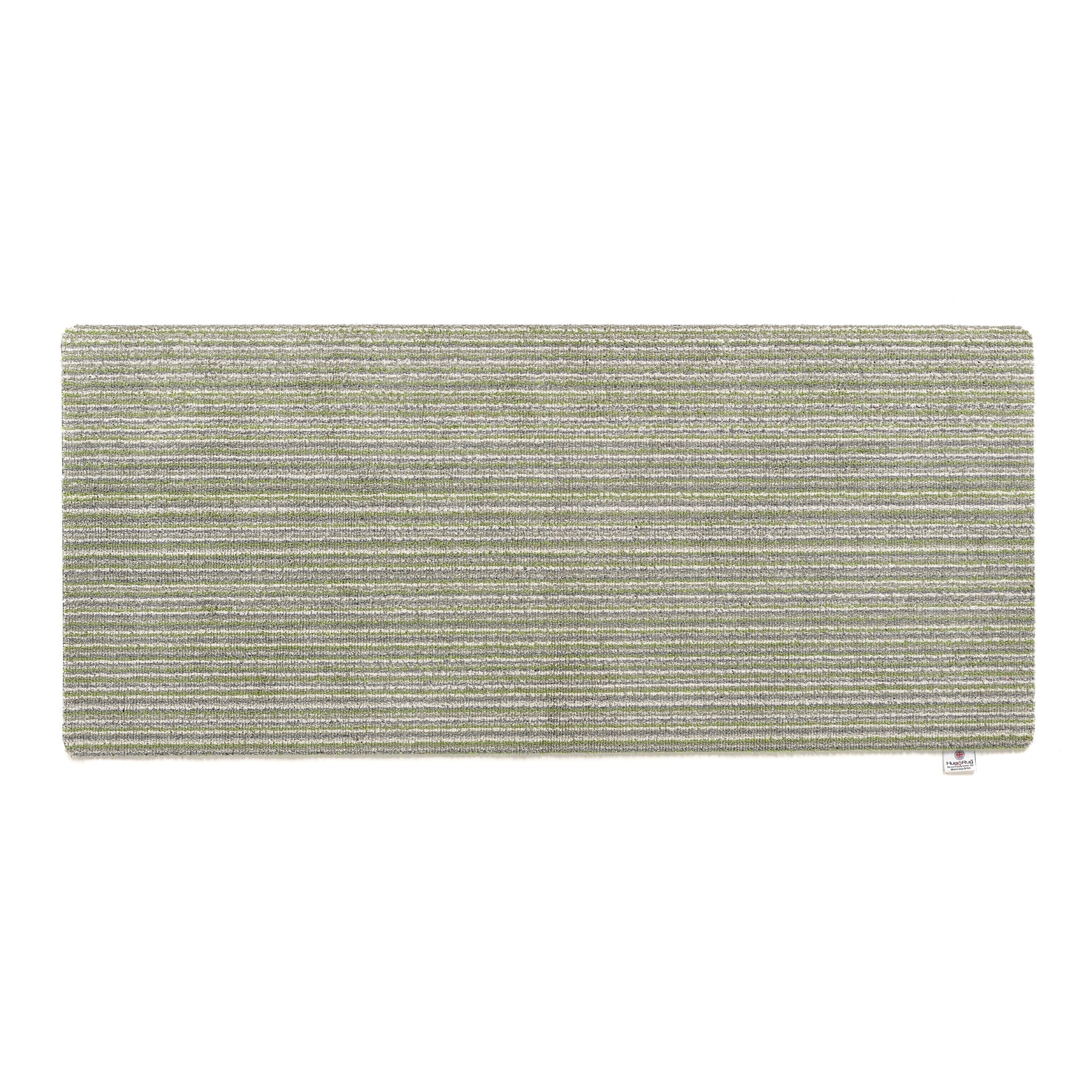 Candy Green Striped Washable Runner 9