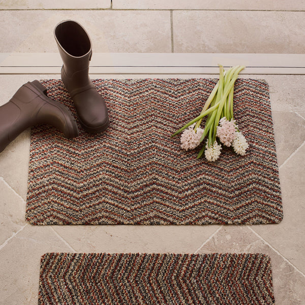 Candy Zig Zag Washable Doormat 2