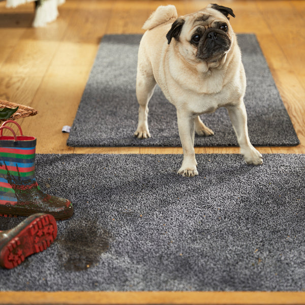 Plain Fleck - Charcoal Grey Doormat