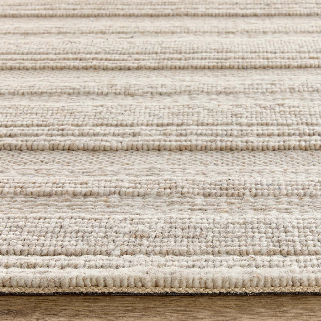 Chunky Knit Rug Runner Cream