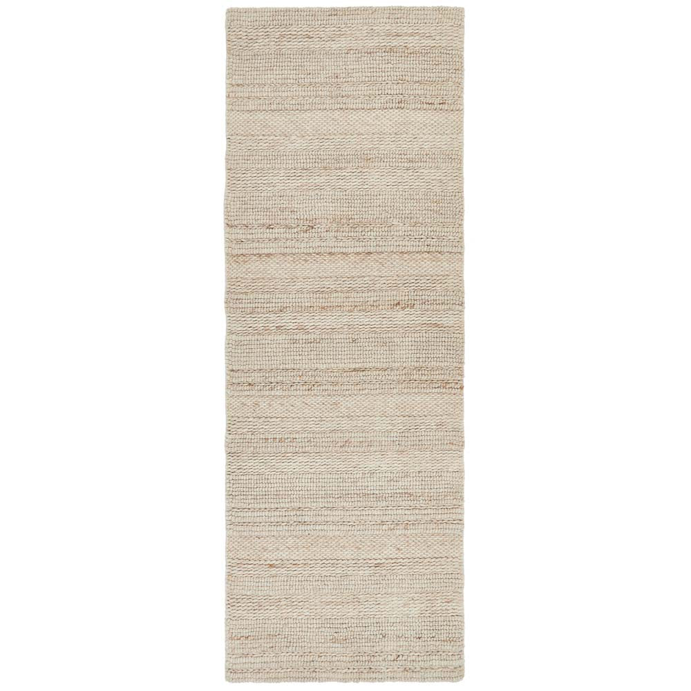 Chunky Knit Rug Runner Cream