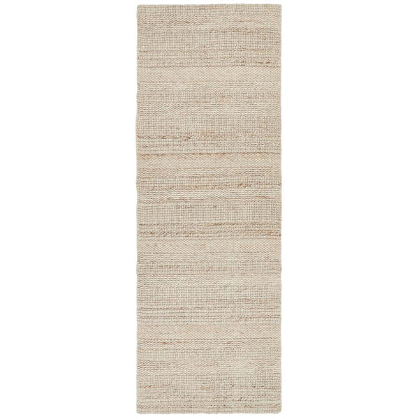 Chunky Knit Rug Runner Cream