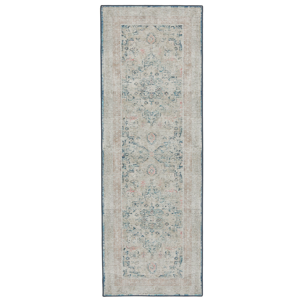 Hug Rug Classical Blue Washable Runner