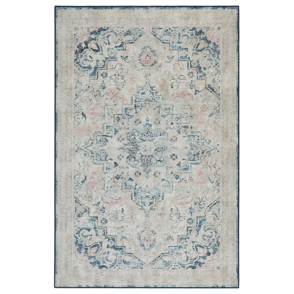 Hug Rug Classical Blue Washable Rug