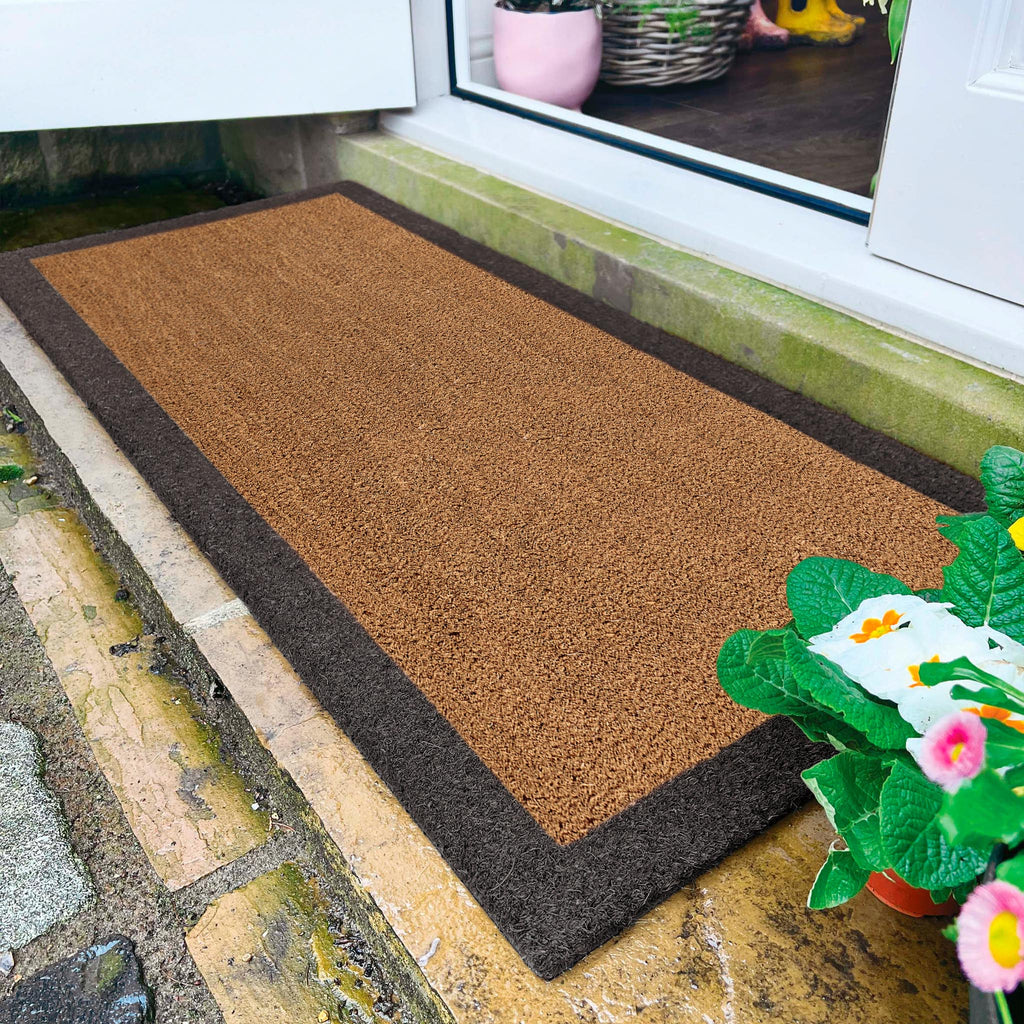 Printed Coir Border Doormat
