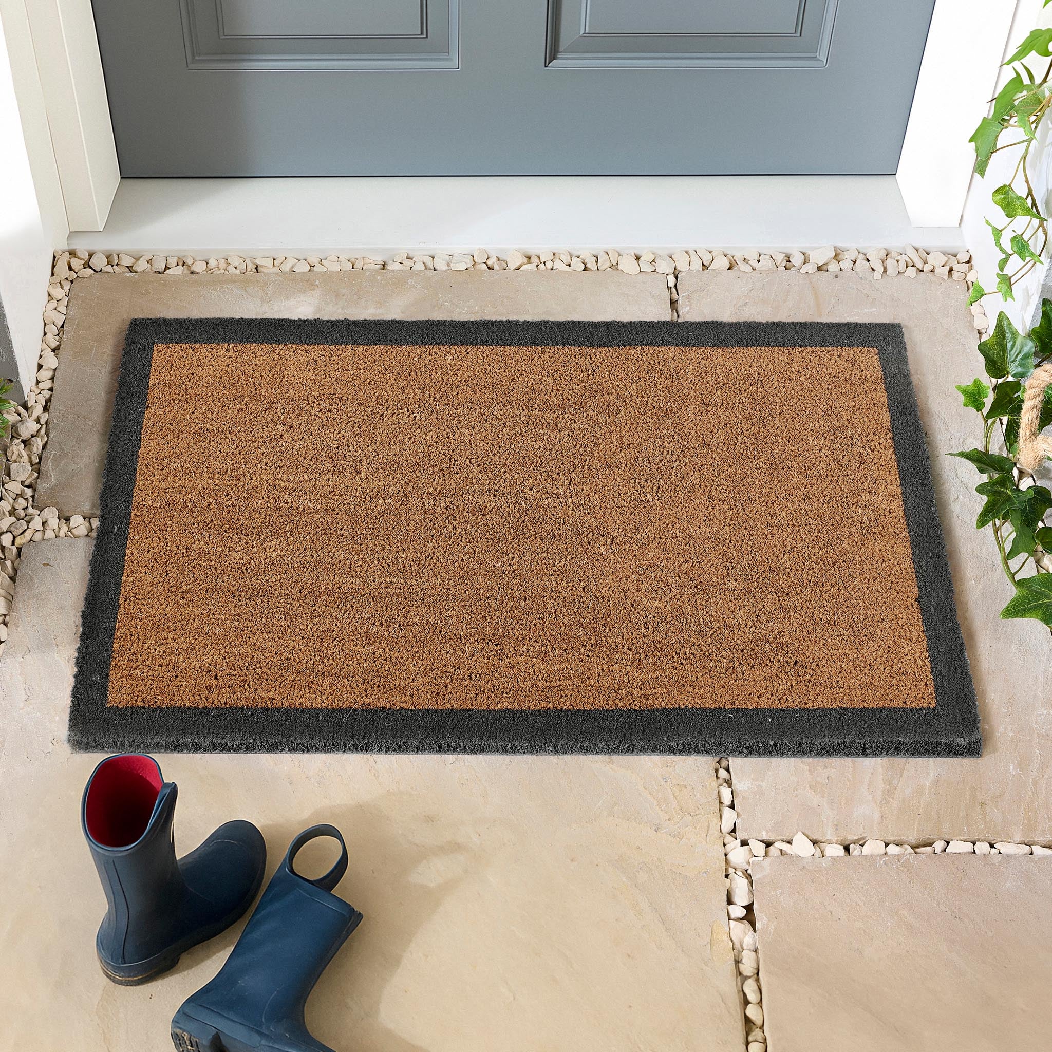 Printed Coir Border Doormat