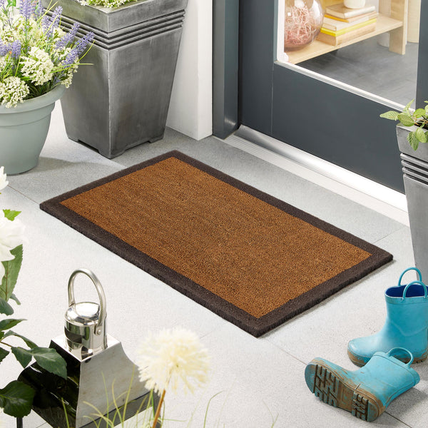 Printed Coir Border Doormat
