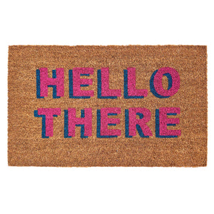 Hello There Coir Doormat