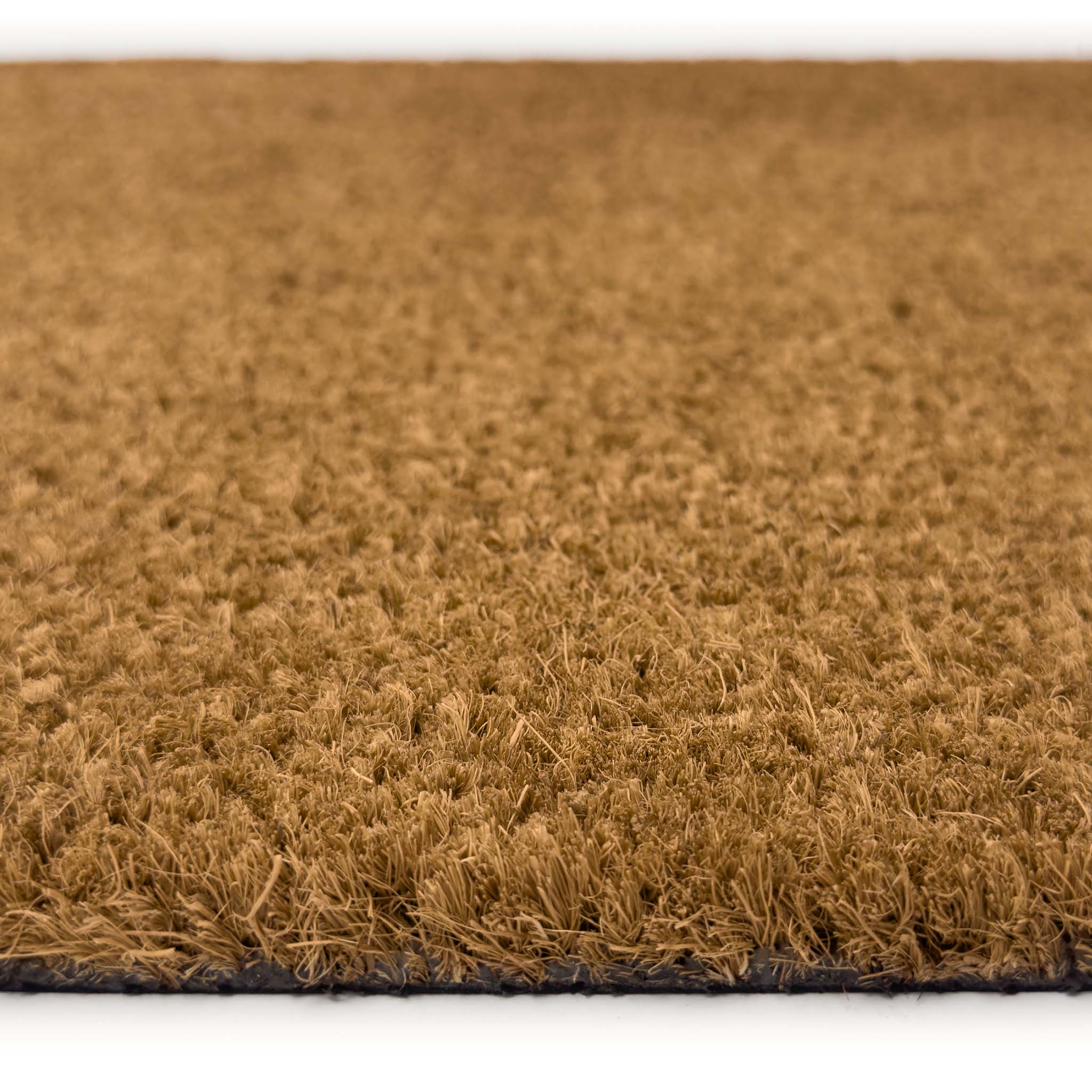 Plain Natural Coir Doormat - a 100% recycled material doormat in natural. 