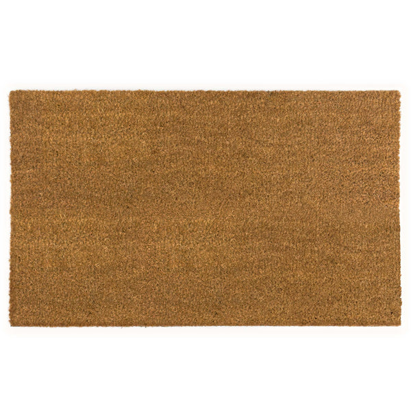 Plain Natural Coir Doormat