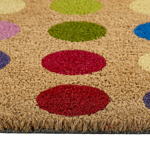 Spots Coir Doormat