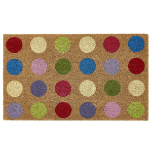 Spots Coir Doormat