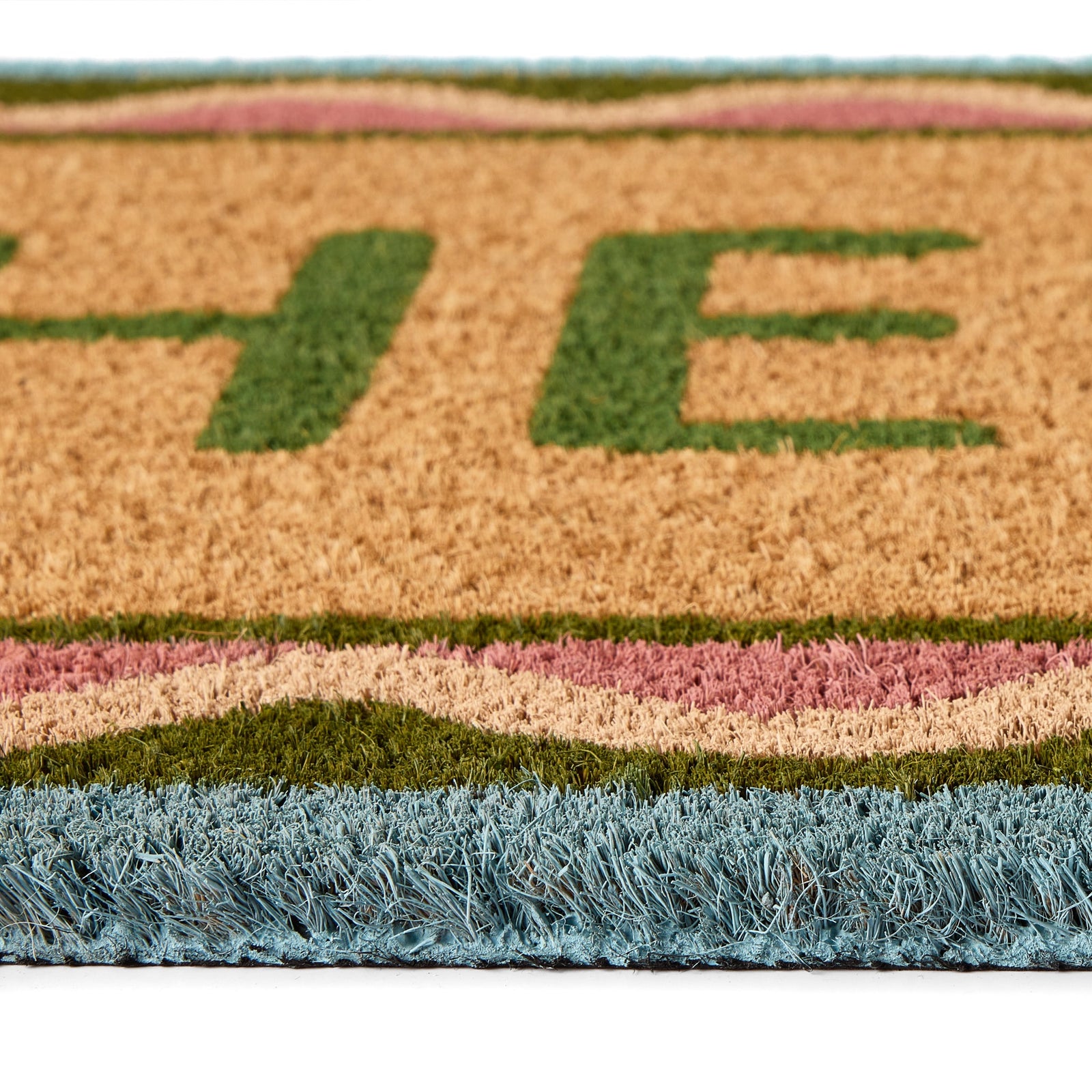 Hello Scallop Coir Doormat 3