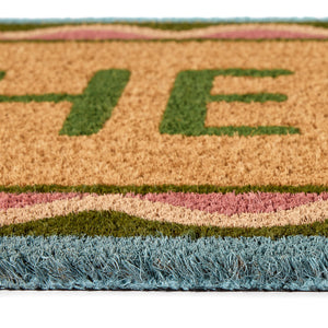Hello Scallop Coir Doormat 3