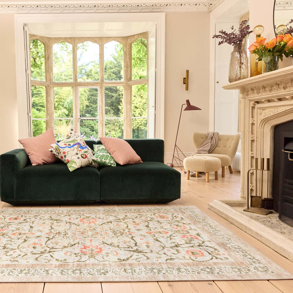 Country Paisley Eco-Washable Rug