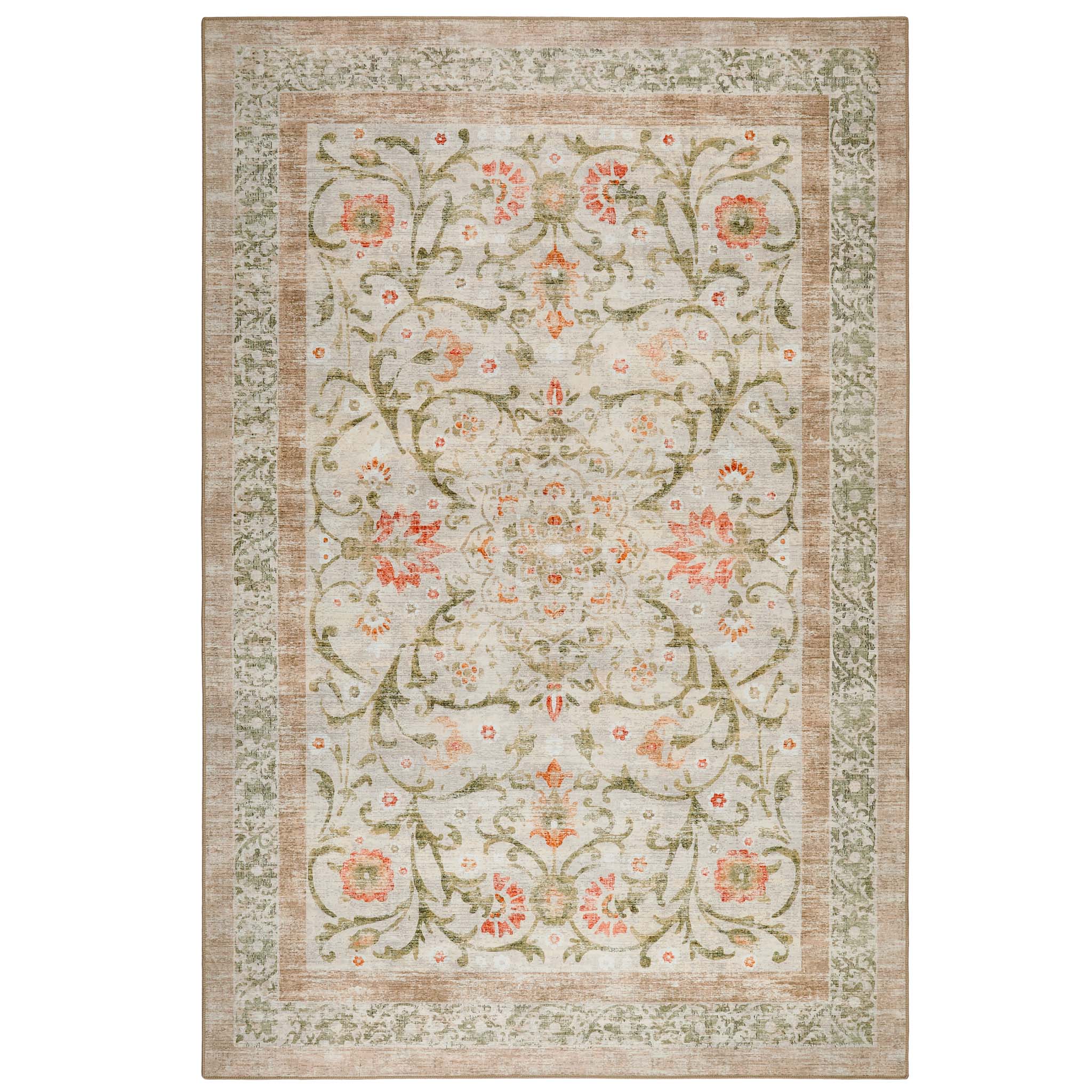 Country Paisley Eco-Washable Rug