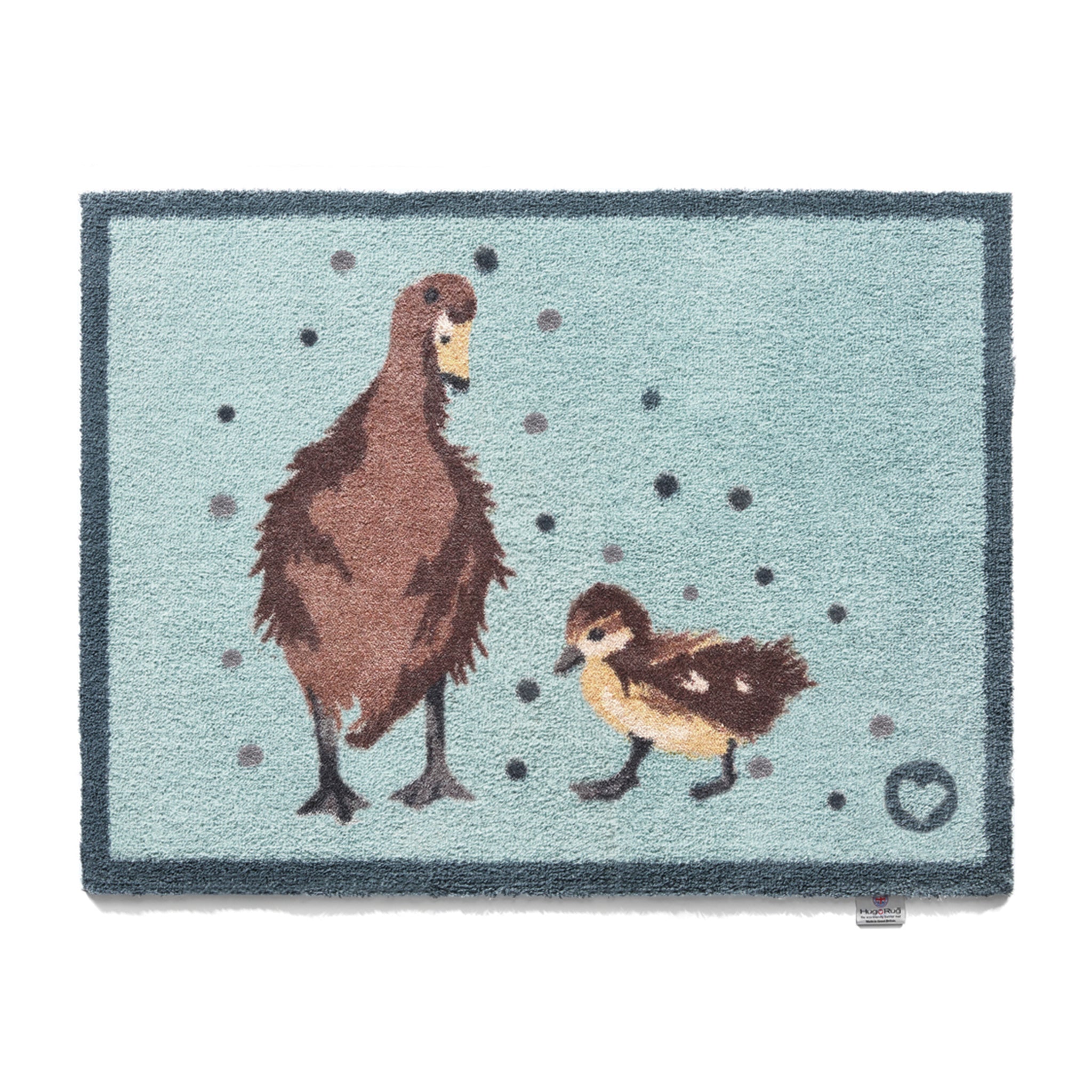 Duck Cuddle Rug Ducks 1 Washable Doormat | Soft, Non Slip Doormat | Hug Rug