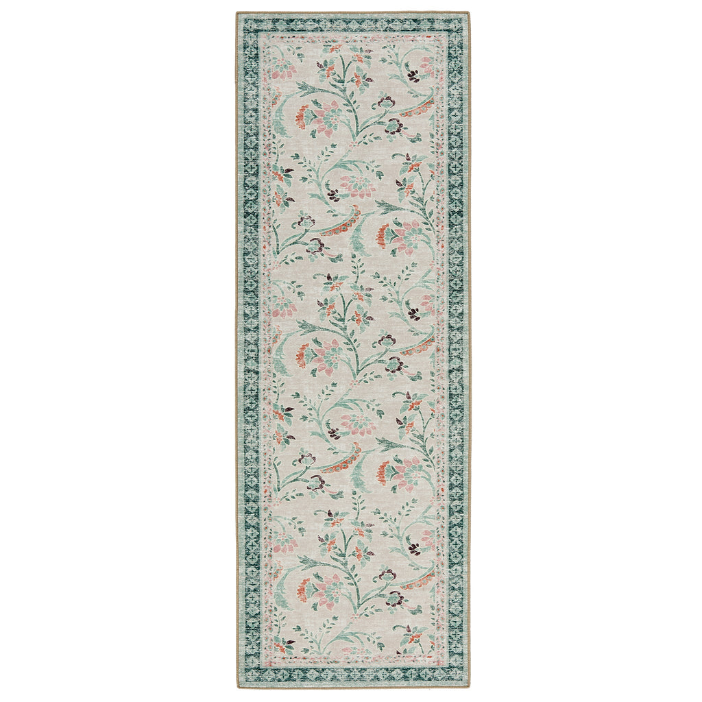 English Floral Eco-Washable Runner 6