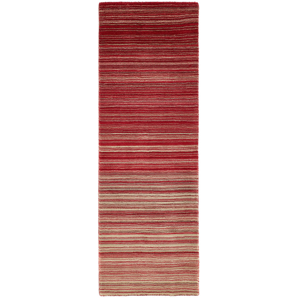 Fine Stripes Rug Red 6