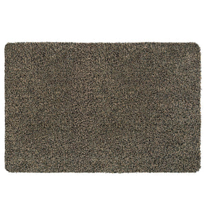 Plain Fleck - Coffee Washable Doormat